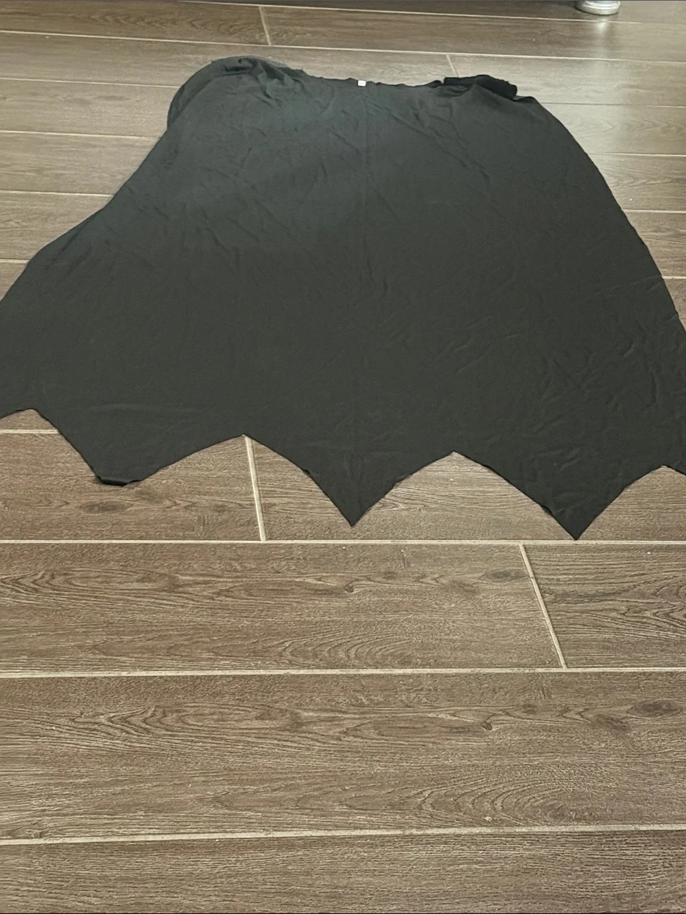 Cape only black for Halloween custom batman